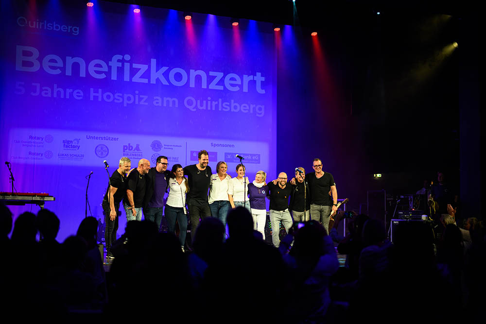 Mit einem Benefizkonzert hat das stationäre Hospiz am Quirlsberg sein fünfjähriges Bestehen gefeiert.