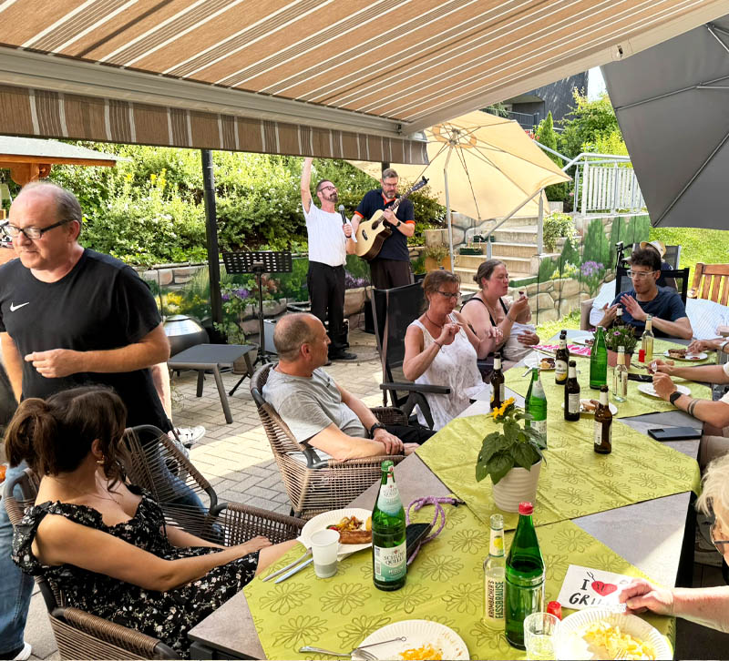Sommerfest im Hospiz am EVK